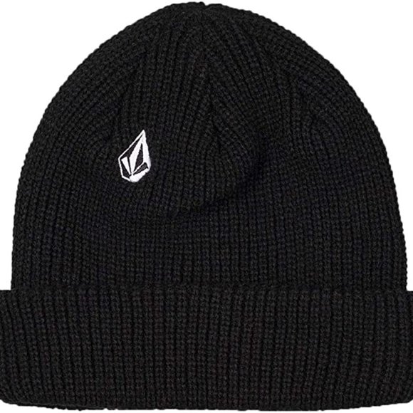 Volcom  Sweep  Lined Beanie Black   NEW  Unisex - Picture 2 of 7